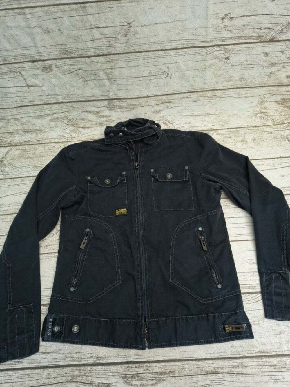 G-Star Raw Black Utility Canvas Denim Jacket